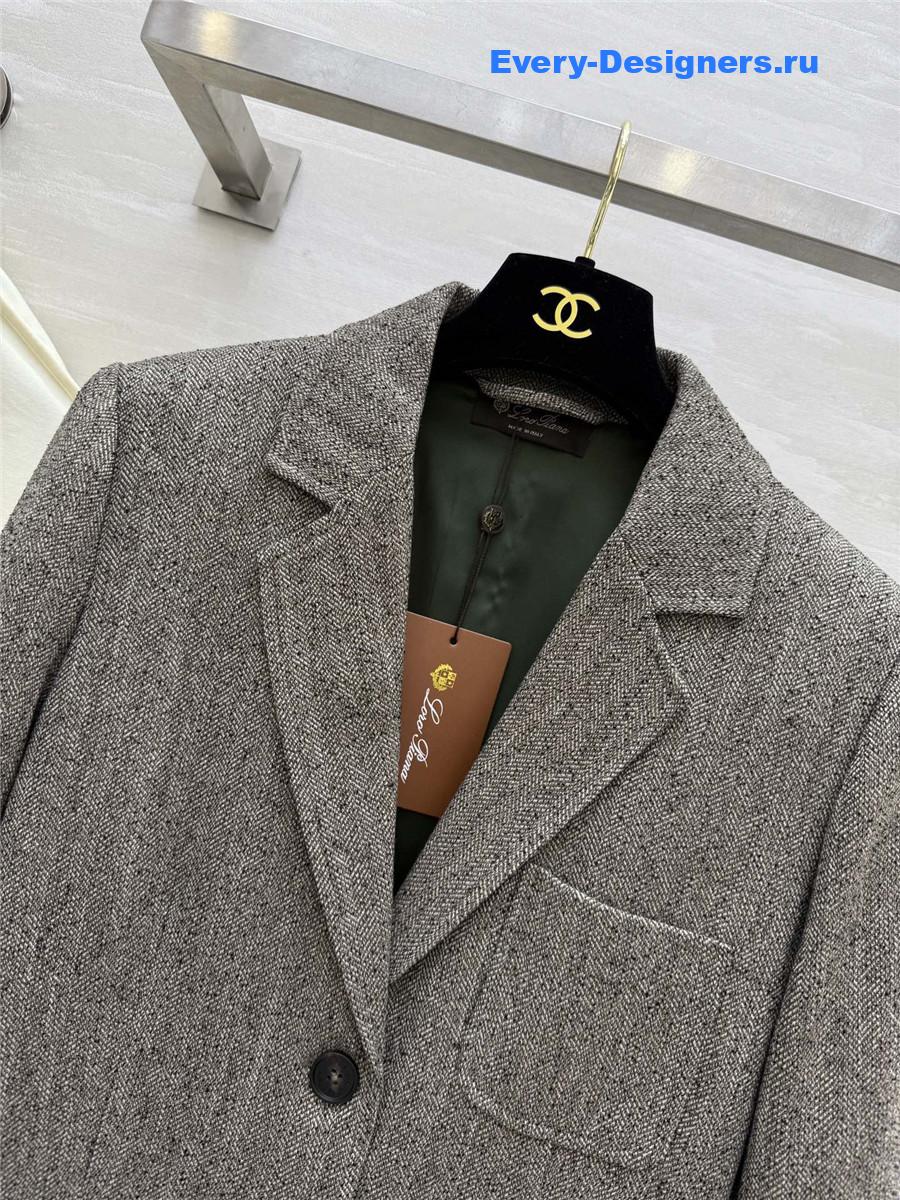 L0r0 P1ana gray eleanor blazer