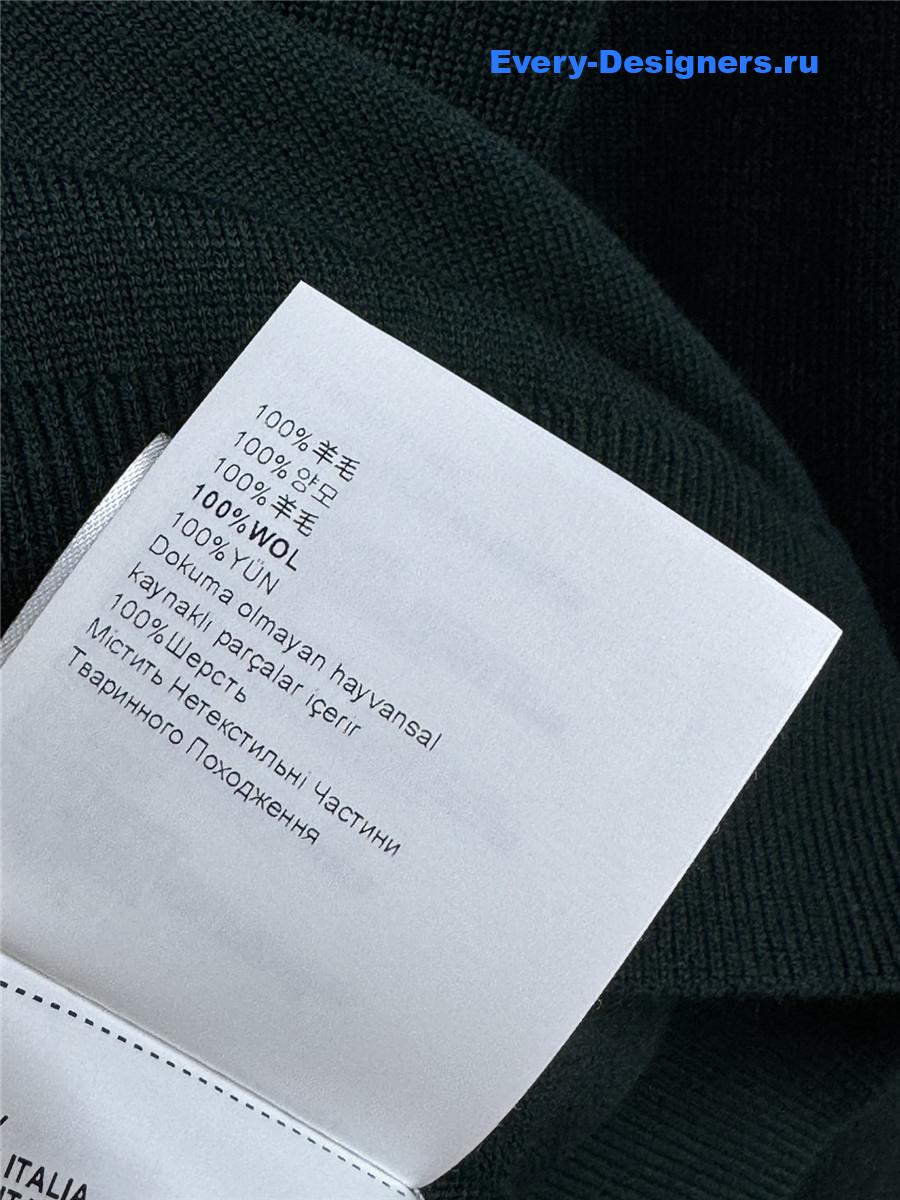 Miu Miu Green Knit Cardigan