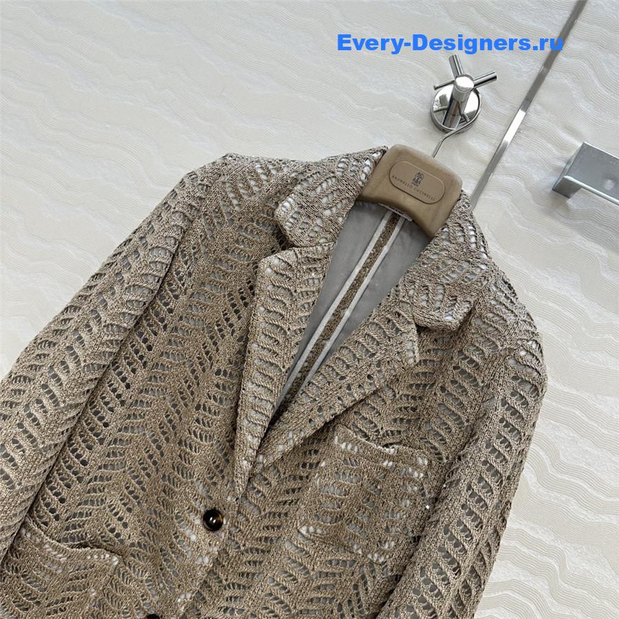 BC Lace-appliqué Blazer