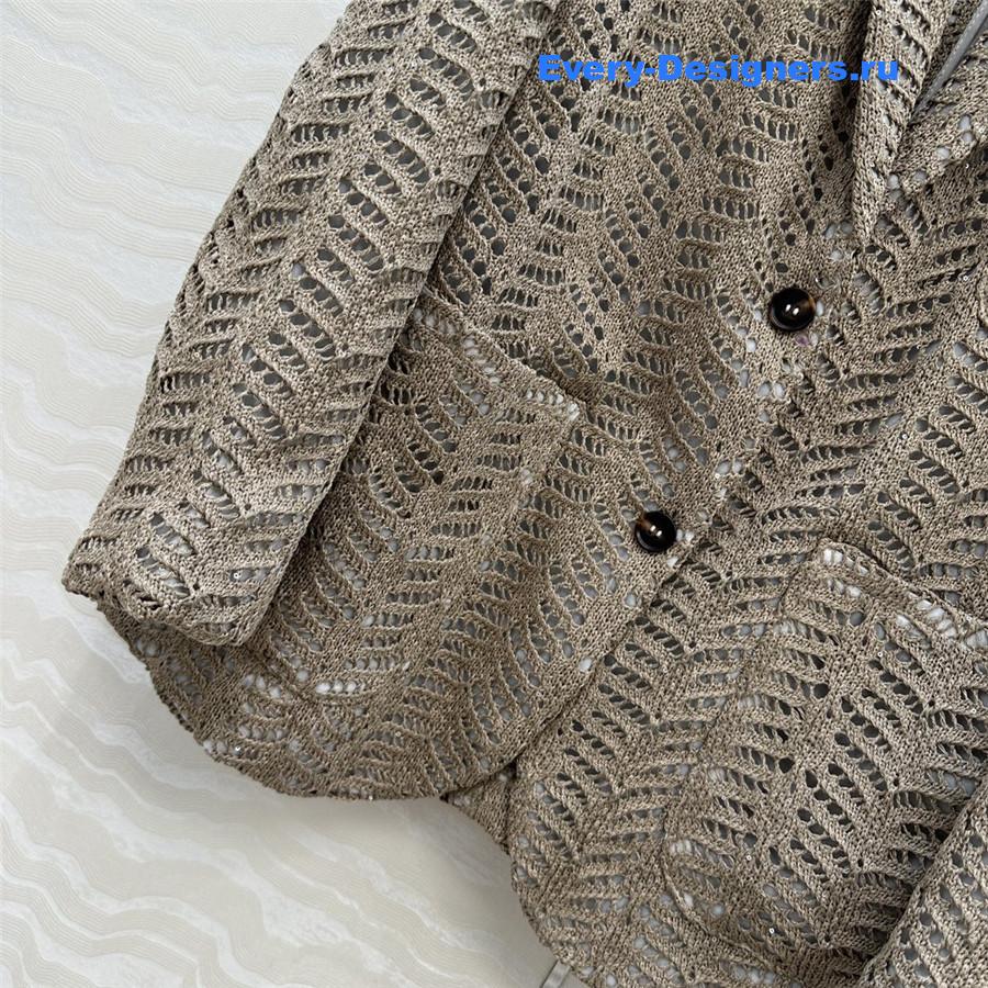 BC Lace-appliqué Blazer