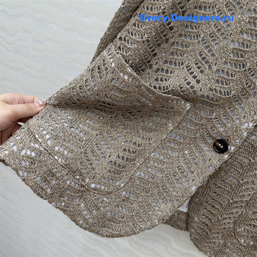 BC Lace-appliqué Blazer