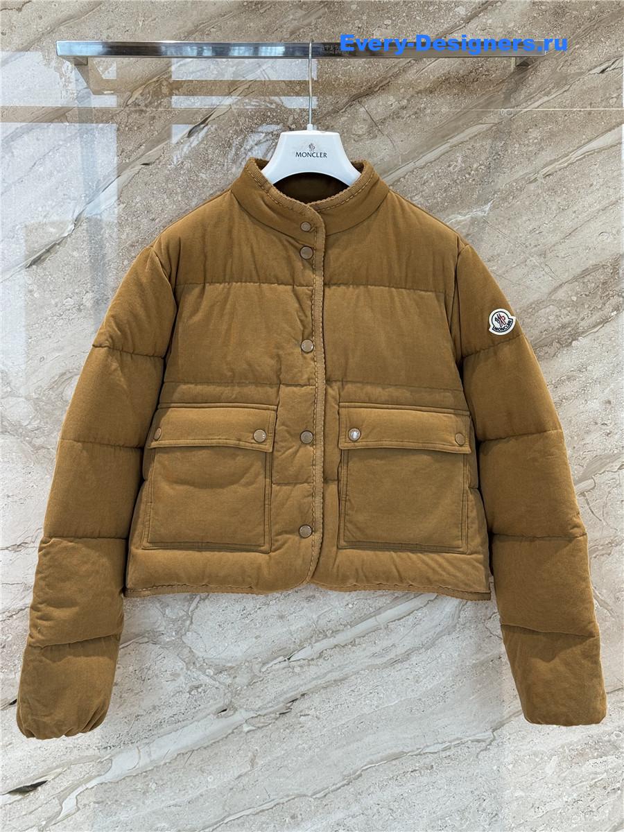 Moncler Brown Essarts Puffer Jacket