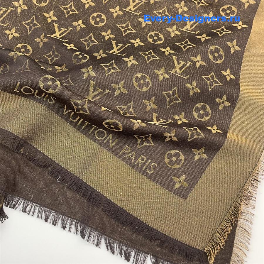 l0vis Vvtt0n shine monogram shawl