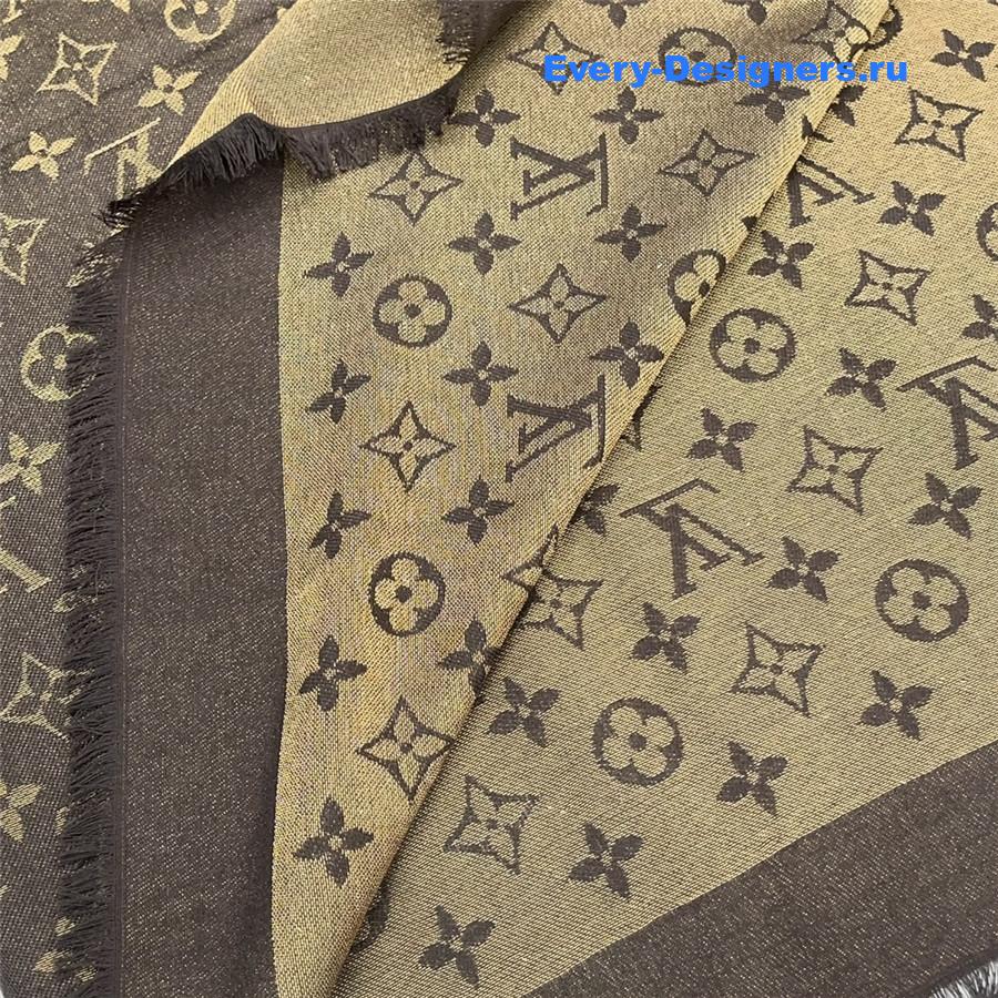 l0vis Vvtt0n shine monogram shawl