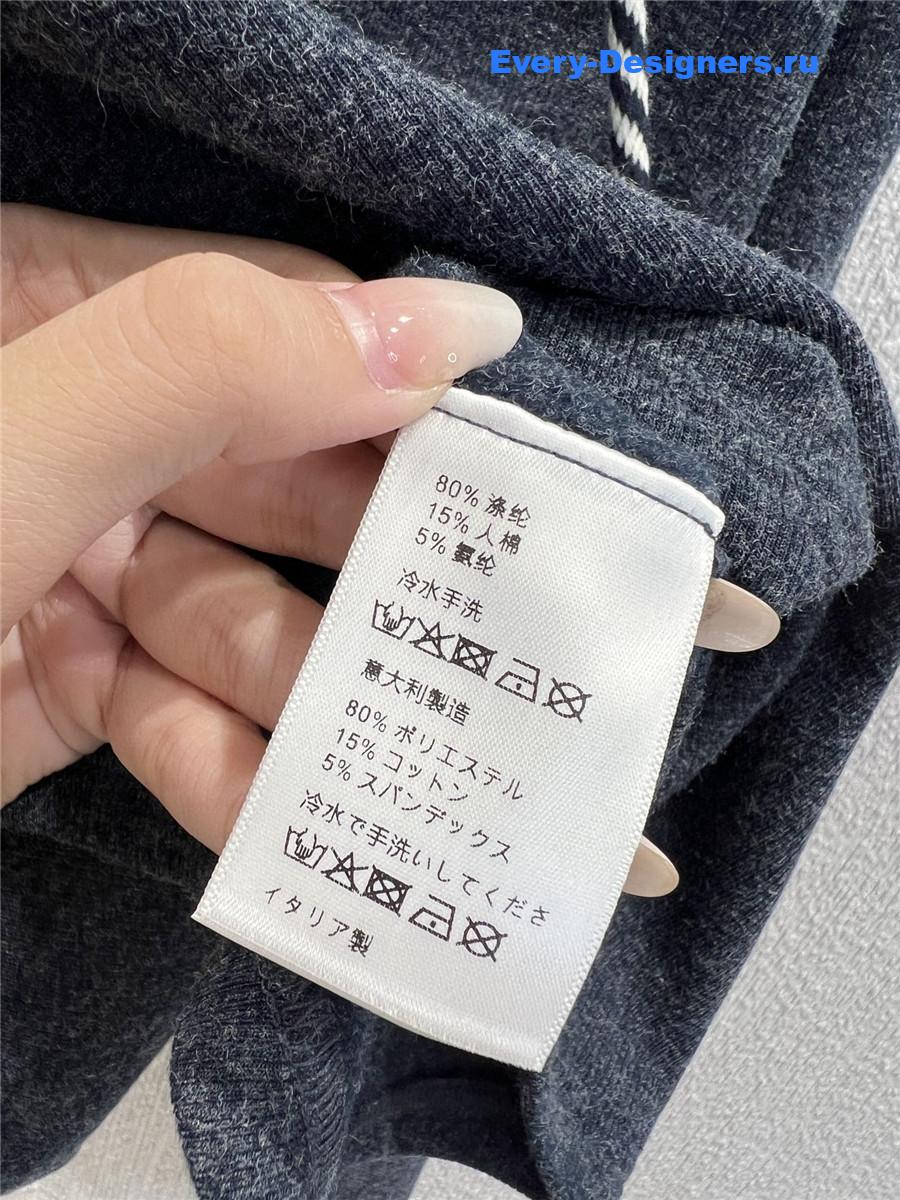 Miu Miu Black Hooded Sweatshirt & Wide-Leg Pants Set