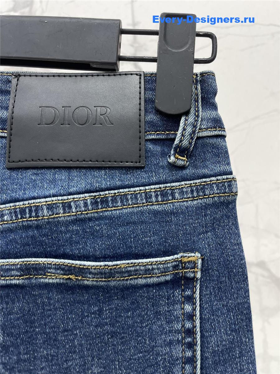 D10r rhinestone flared jeans