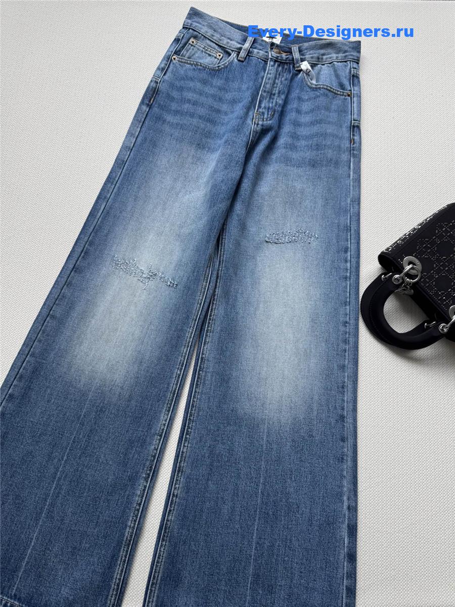 D10r blue flared jeans