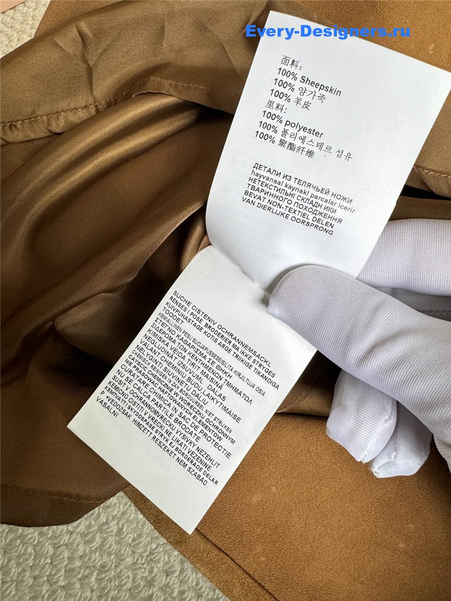 Miu Miu Suede Mid Rise Pleated Mini Skirt