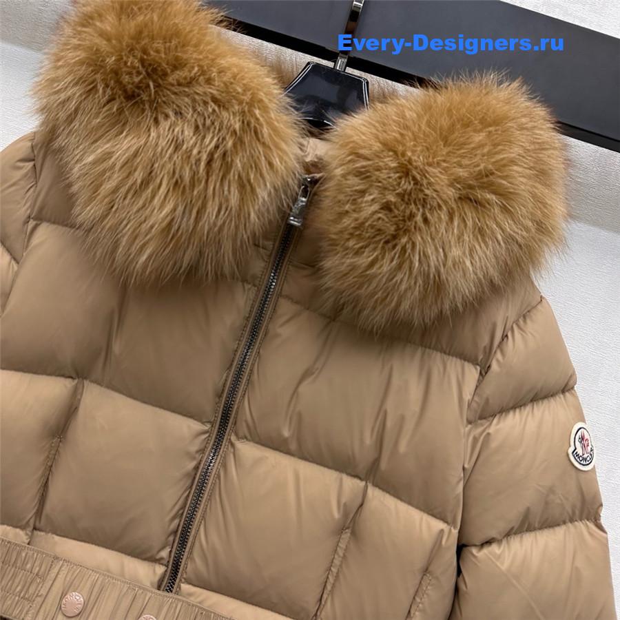 Moncler  Beige Boedic Padded Jacket