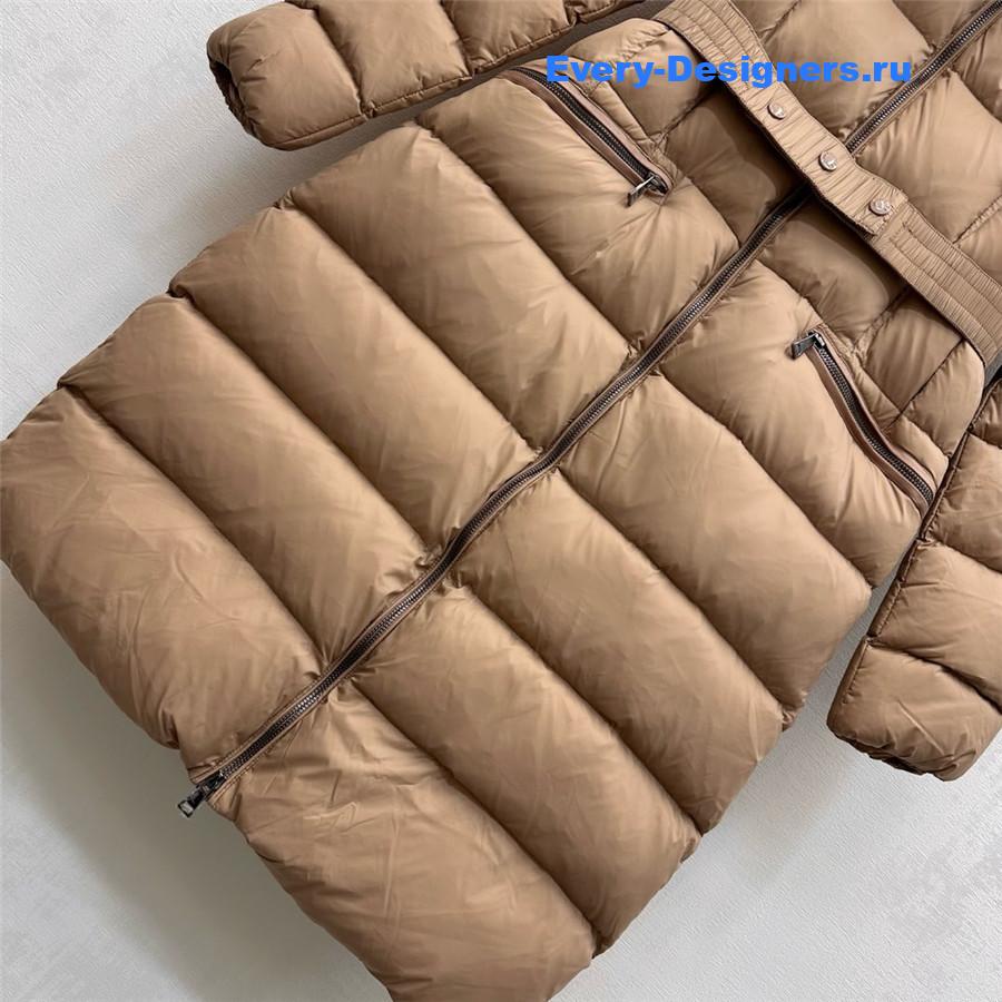 Moncler  Beige Boedic Padded Jacket
