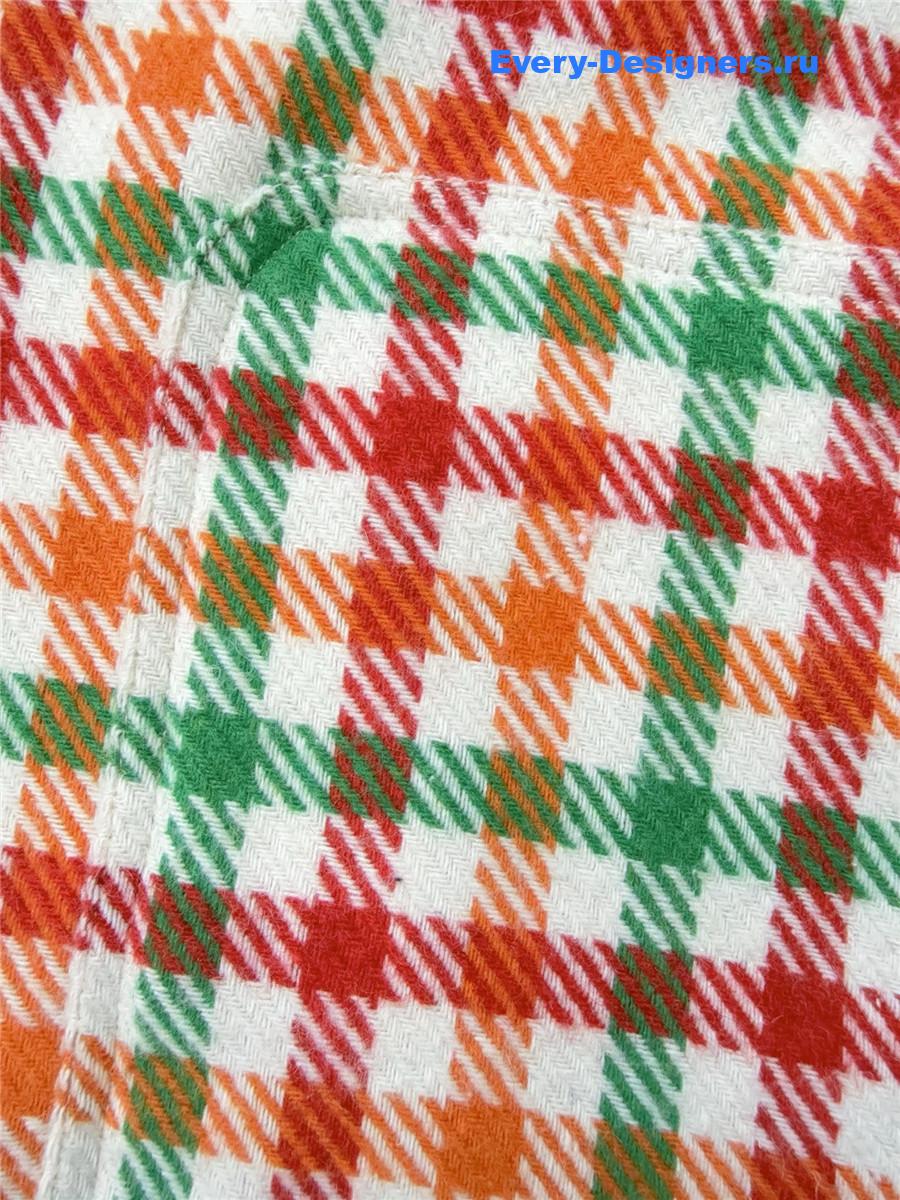 Miu Miu Check-pattern Fleece Jacket