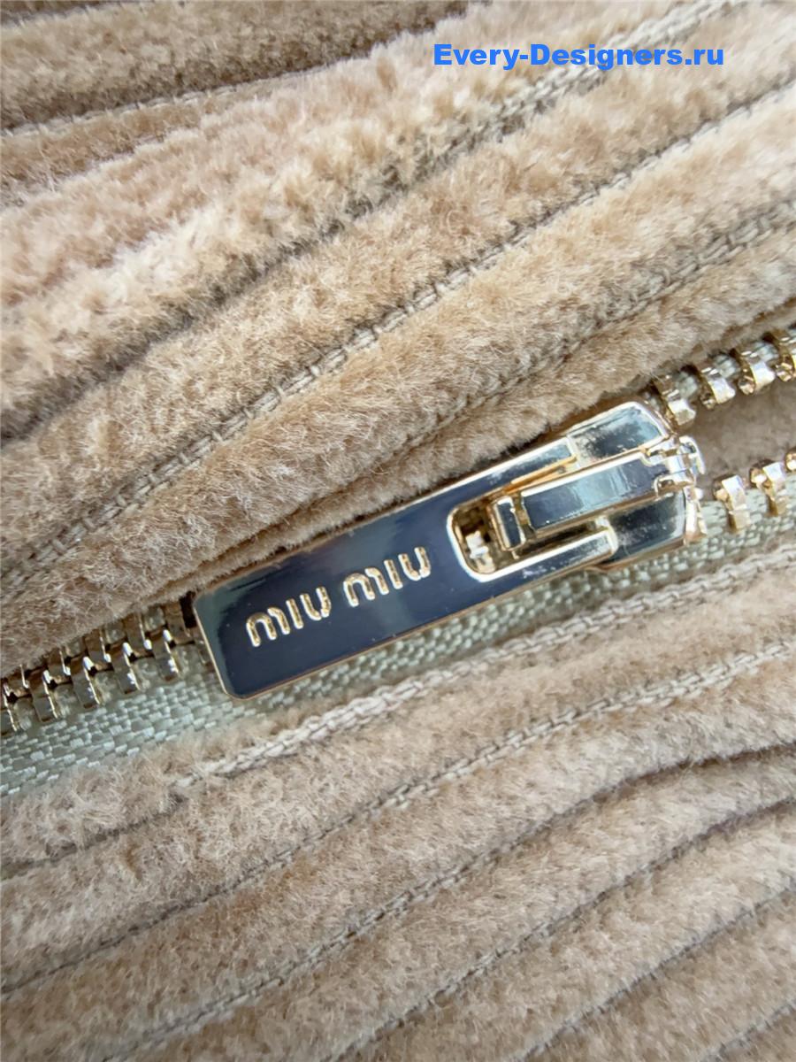 Miu Miu Corduroy Wide-Leg Pants