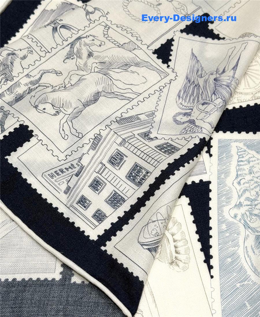 H**me5 octave marsal cashmere silk scarf