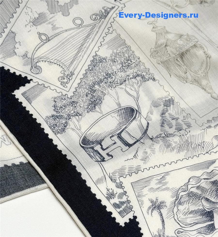 H**me5 octave marsal cashmere silk scarf