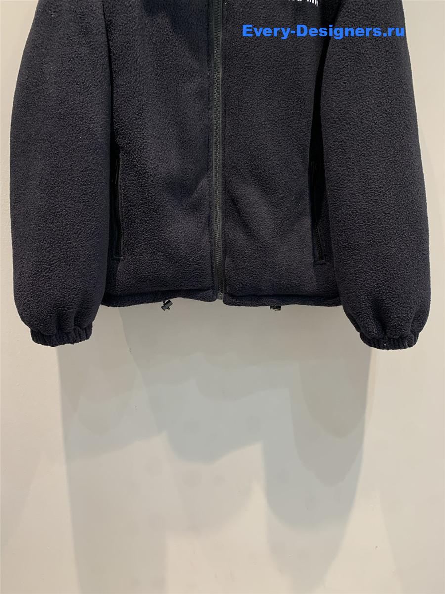 Miu Miu Black Fleece Down Jacket