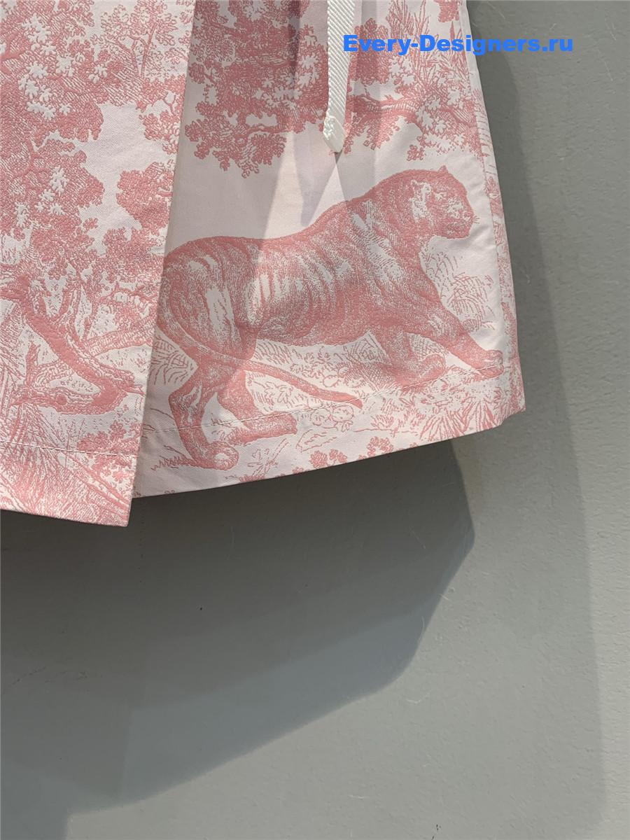 D10r D10riviera pink straight miniskirt