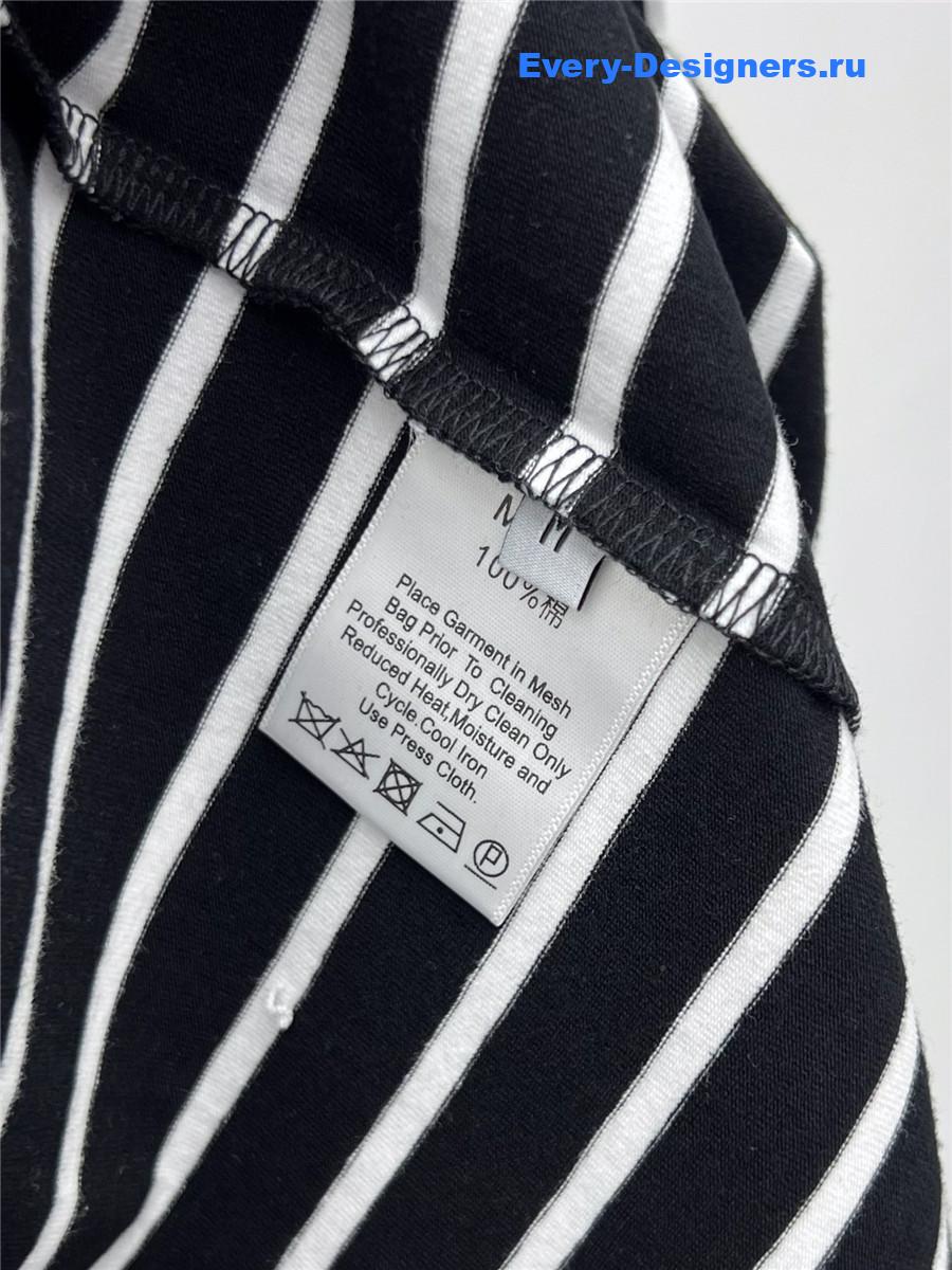 Ch**el cc striped long sleeve