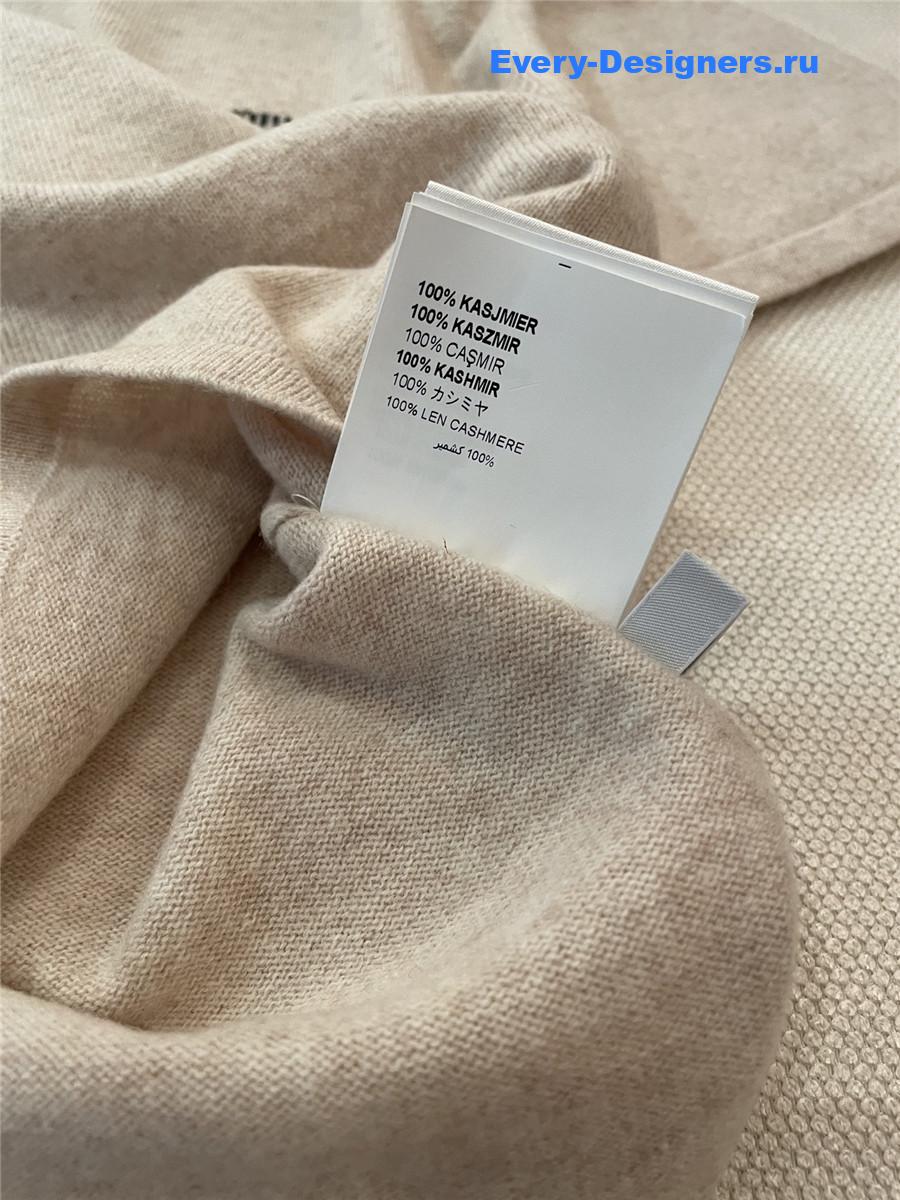 Miu Miu Beige Turtleneck Short Sleeves