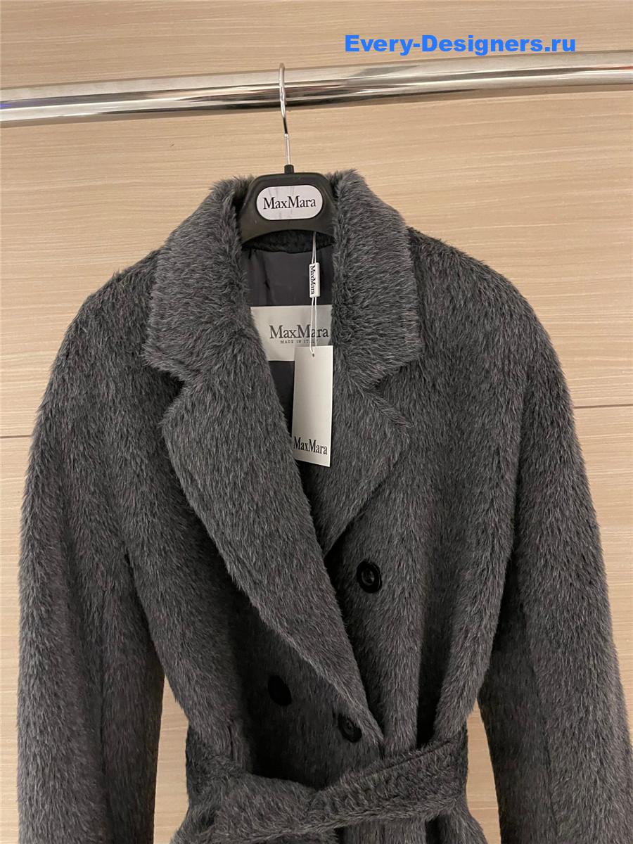 Max Mara Nicole Alpaca Wool Teddy Coat