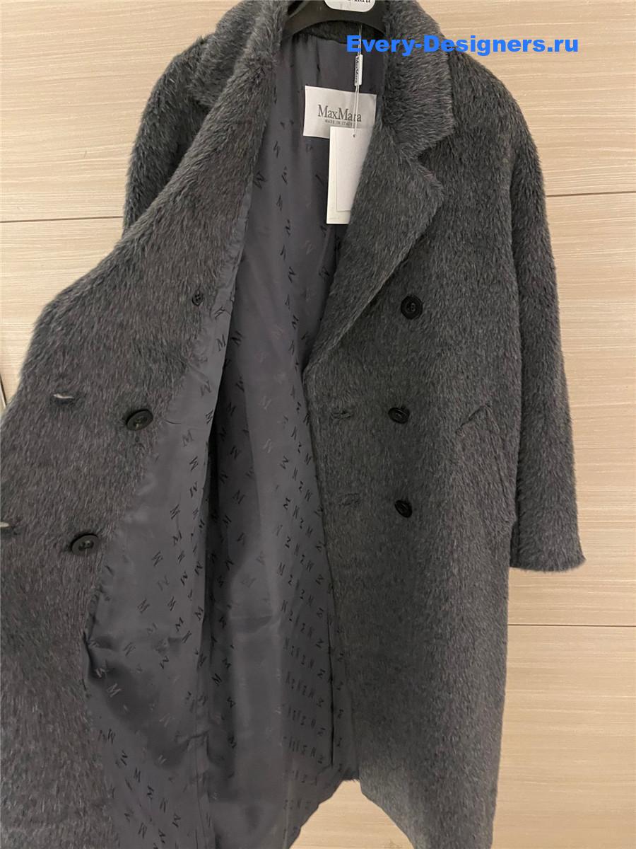 Max Mara Nicole Alpaca Wool Teddy Coat