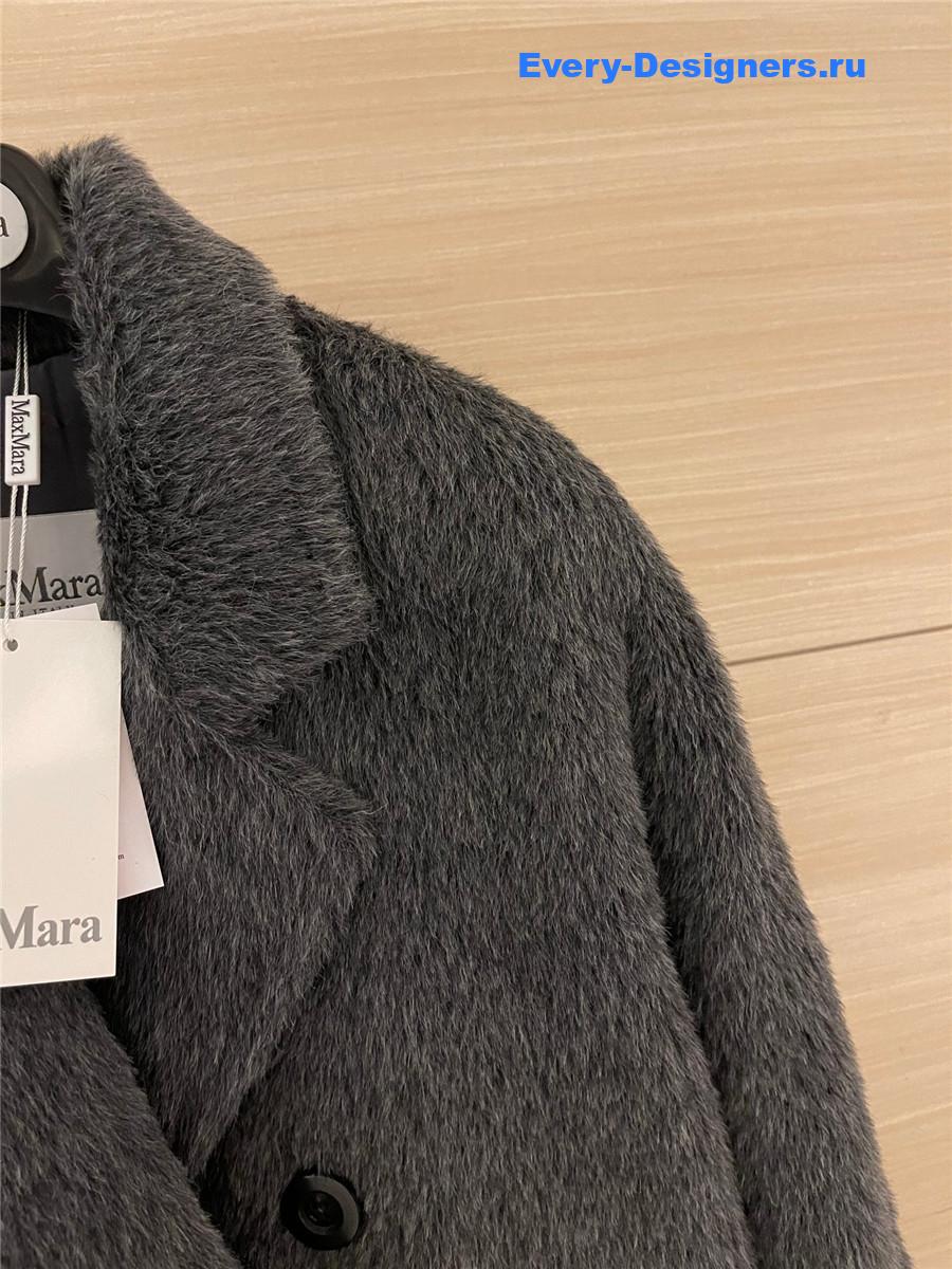 Max Mara Nicole Alpaca Wool Teddy Coat