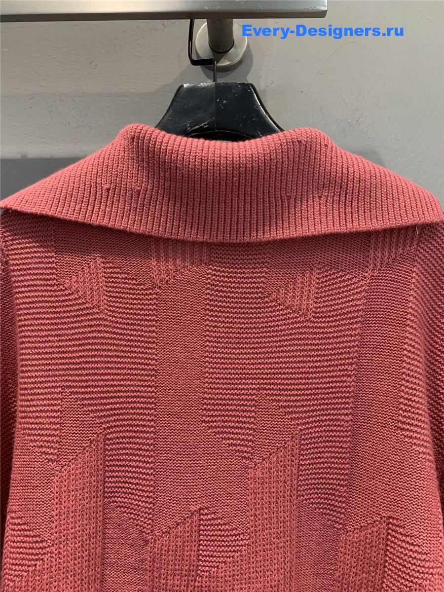 H**me5 pink wool cashmere sweater