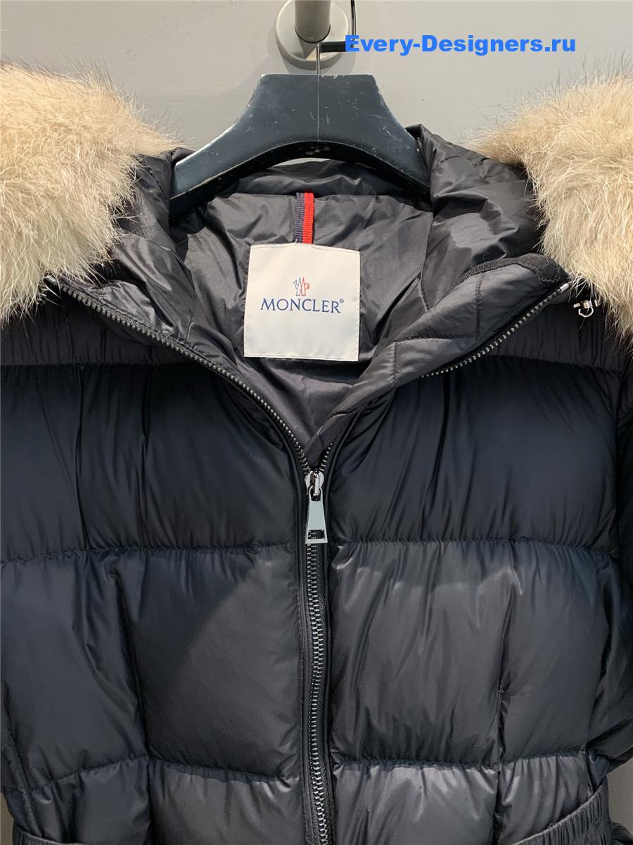 Moncler Black Boedic Hooded Short Down Jacket