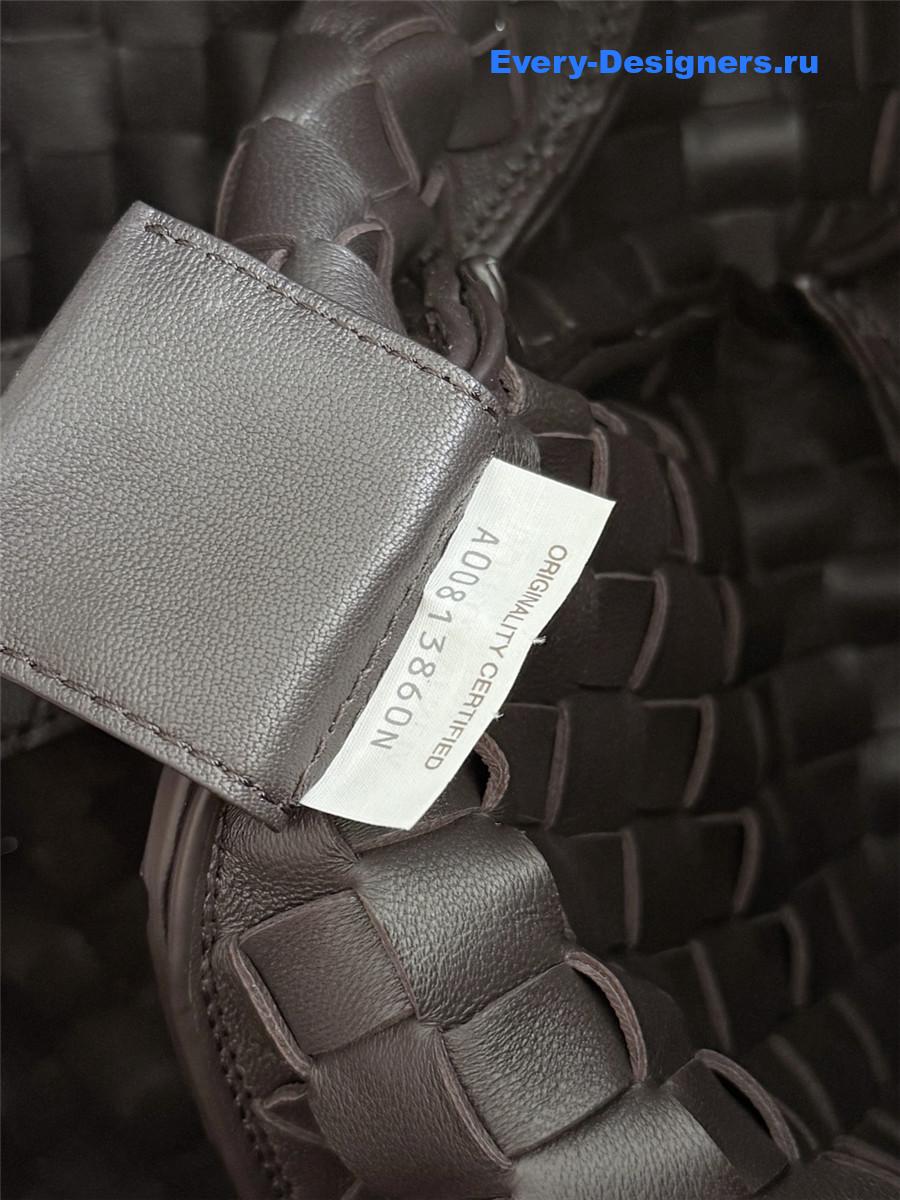 b0tt*ga Ven*ta dark brown campana hobo