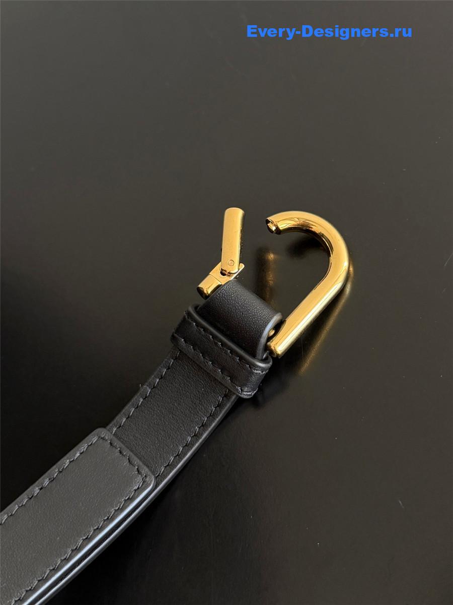 b0tt*ga Ven*ta black andiamo bucket bag