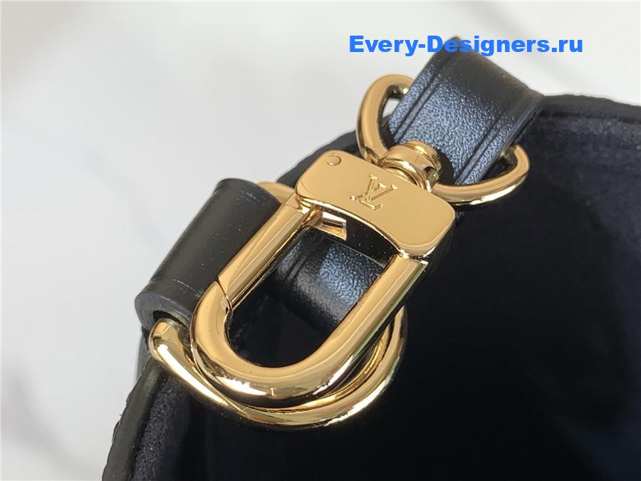 l0vis Vvtt0n all in one mm monogram empreinte black leather bag