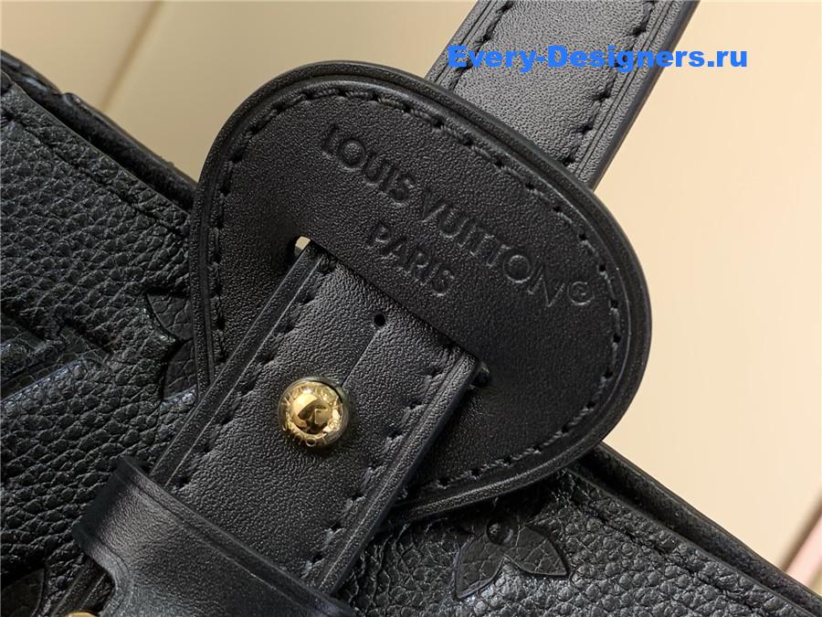 l0vis Vvtt0n all in one mm monogram empreinte black leather bag