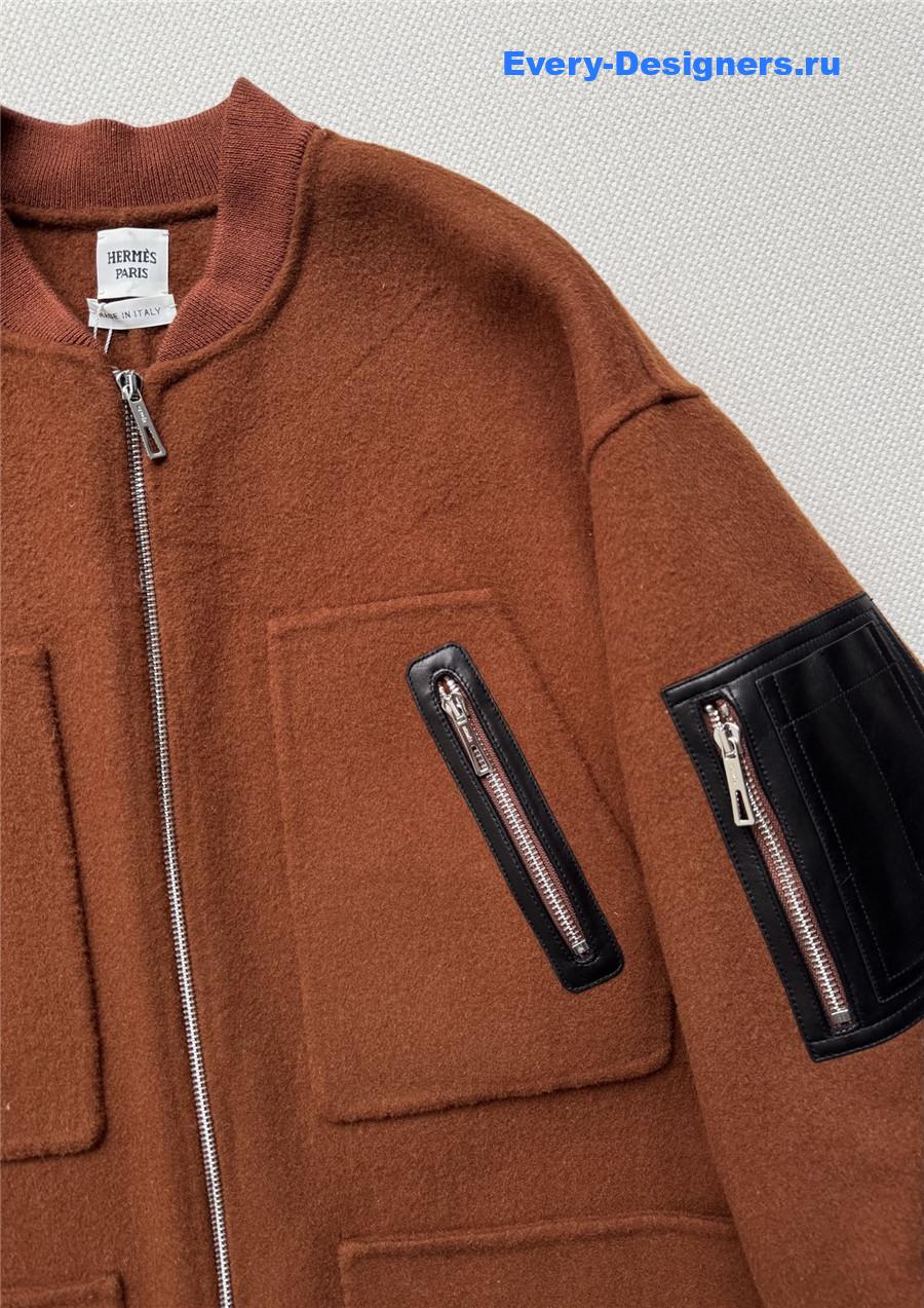 H**me5 brown bombers coat