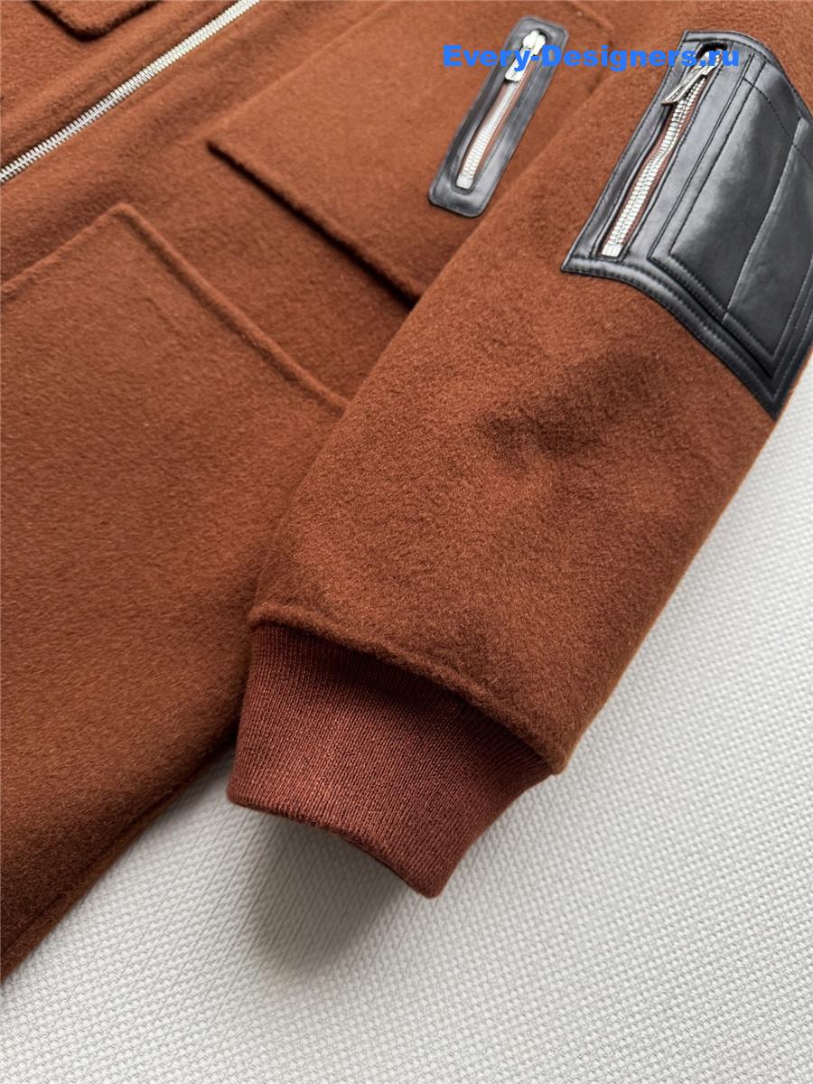 H**me5 brown bombers coat