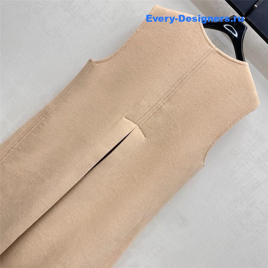 Va1e*ntin0 garavani v-logo woollen dress