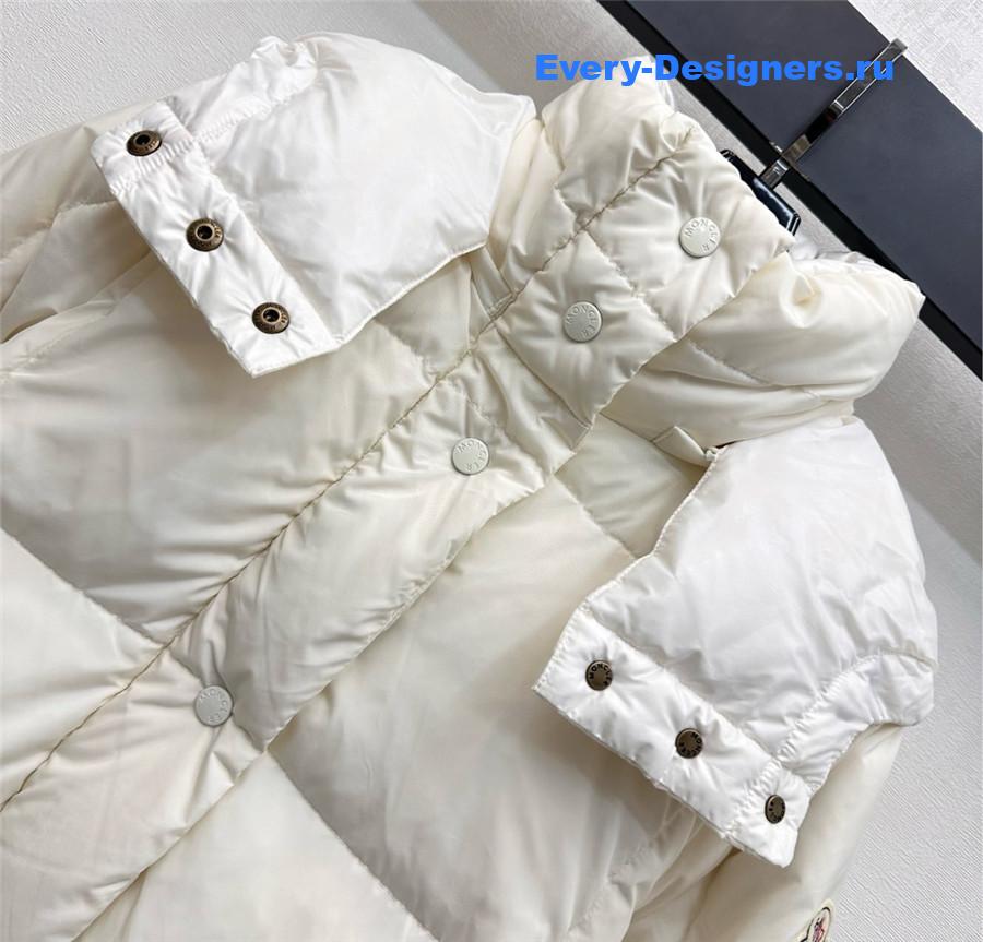 Moncler Water-Repellent Down Litte Long Coat