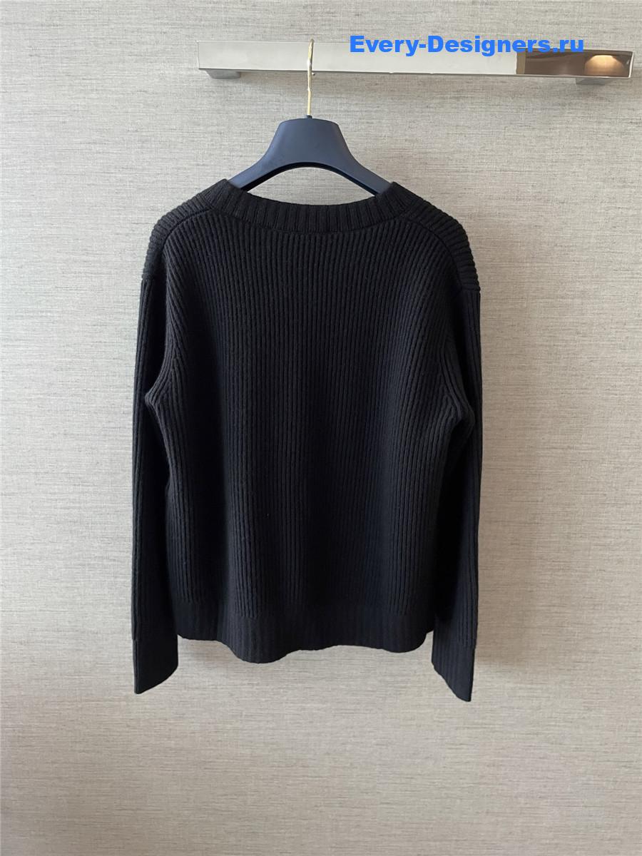 l0vis Vvtt0n ribbon tie cardigan