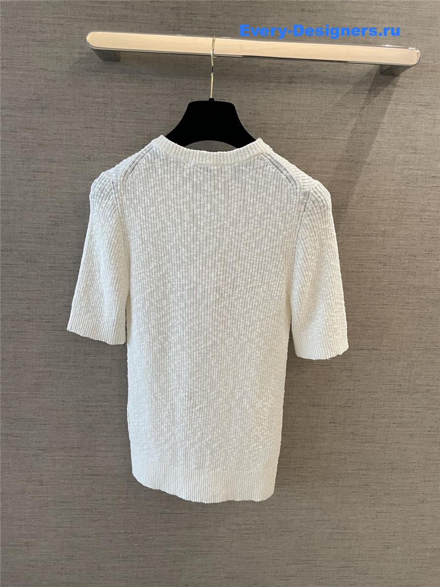 Ch**el coco beach white short sleeve