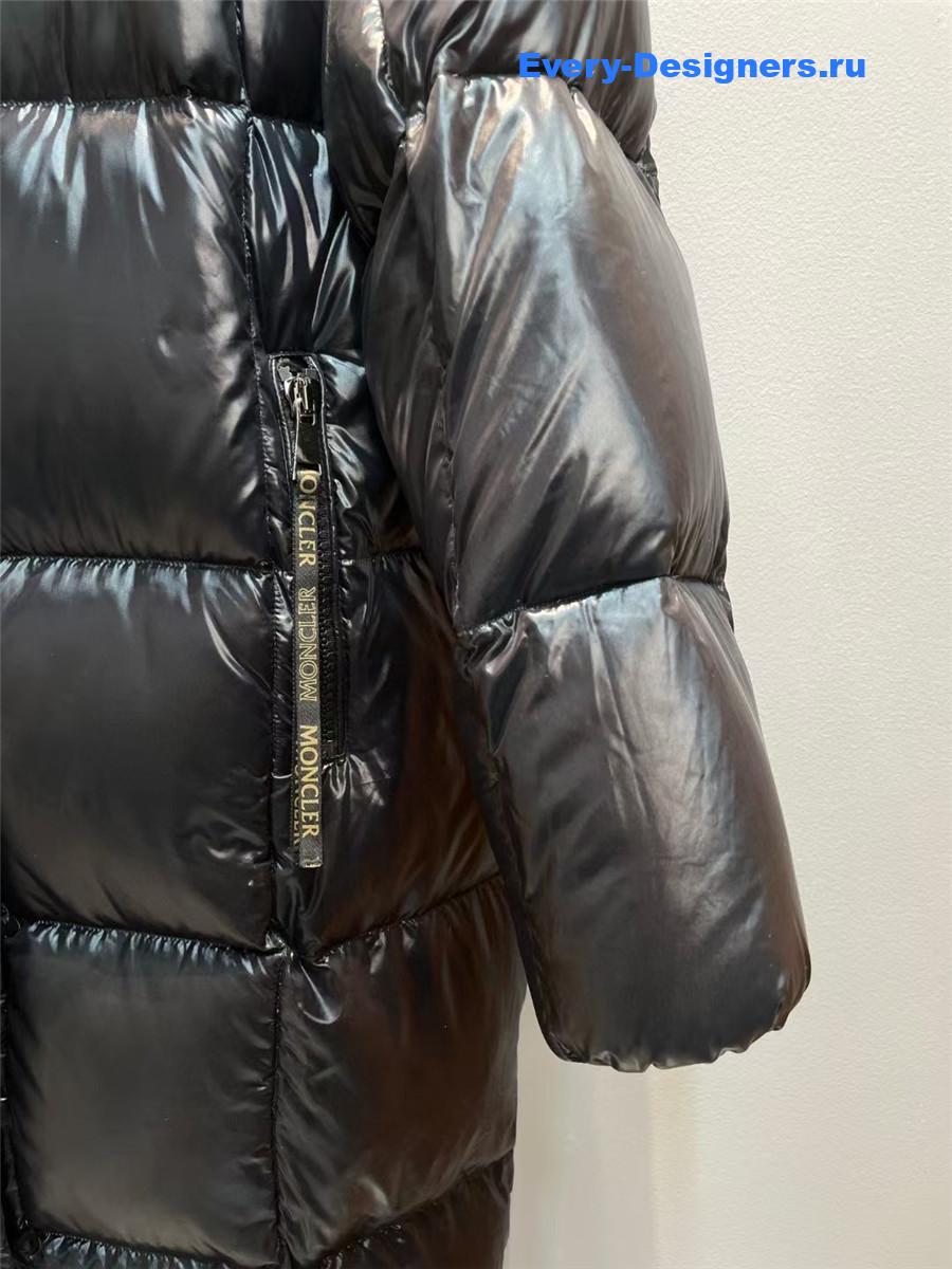 Moncler Black Parnaiba Coat