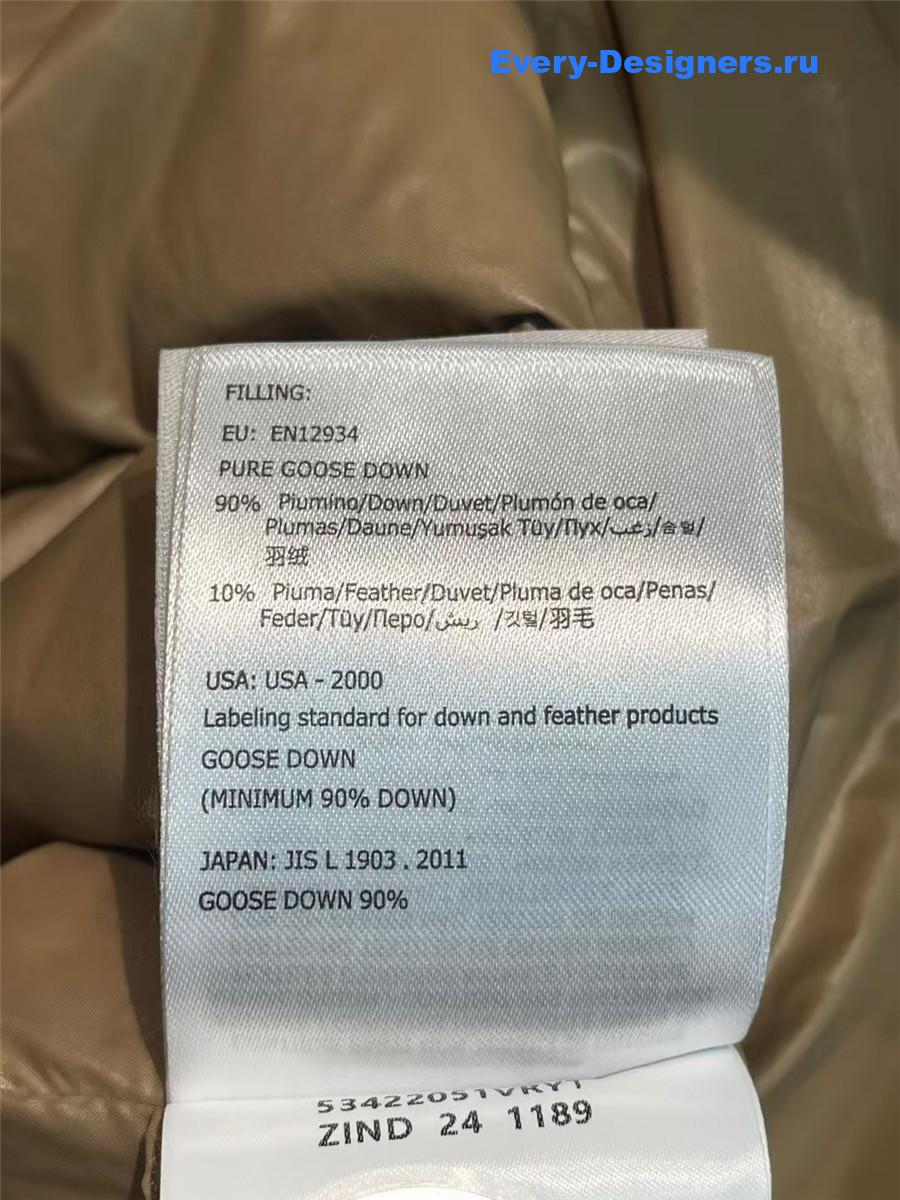 Moncler Black Parnaiba Coat