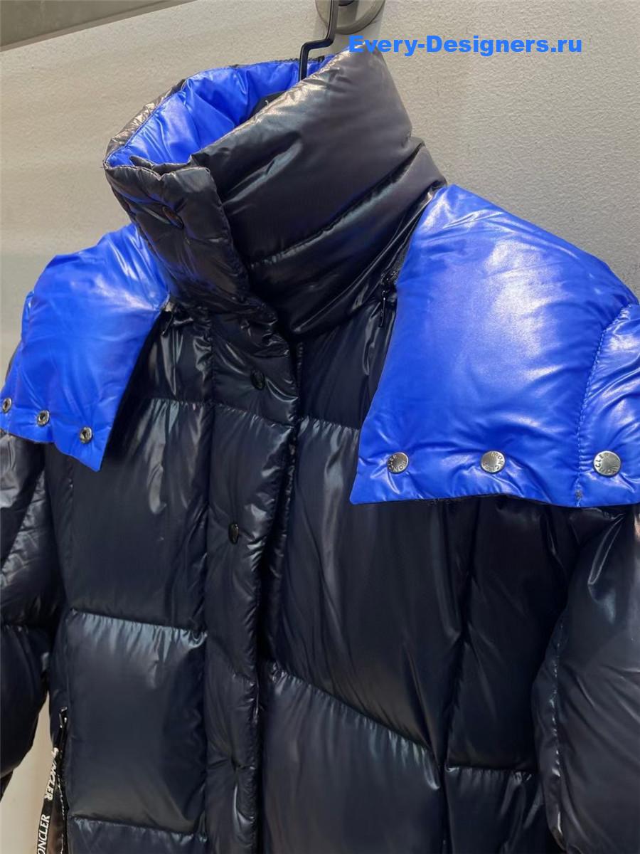Moncler Navy Parnaiba Coat