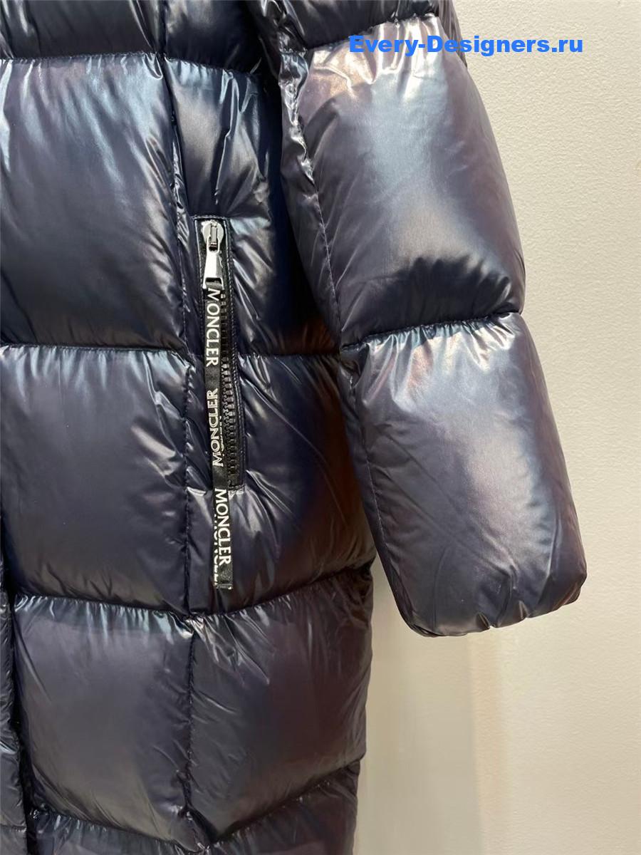 Moncler Navy Parnaiba Coat