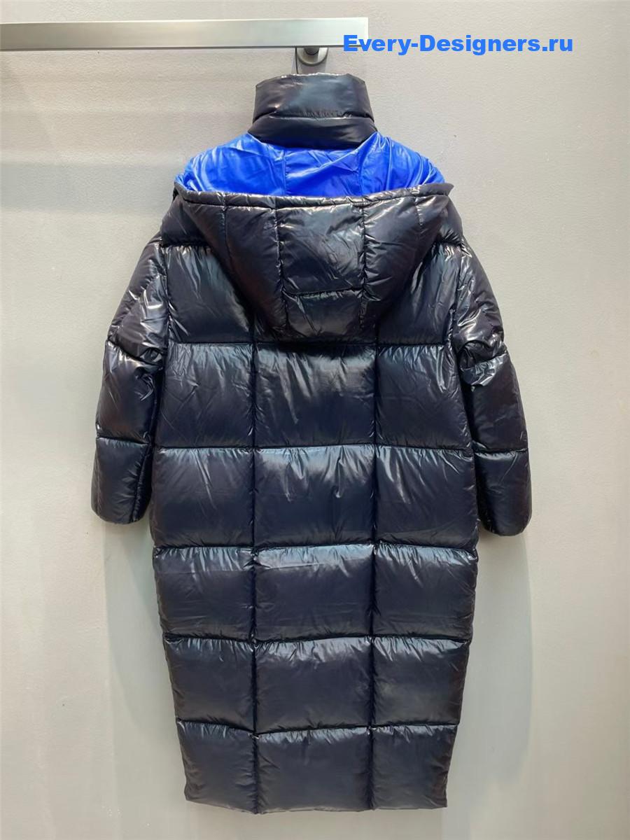 Moncler Navy Parnaiba Coat
