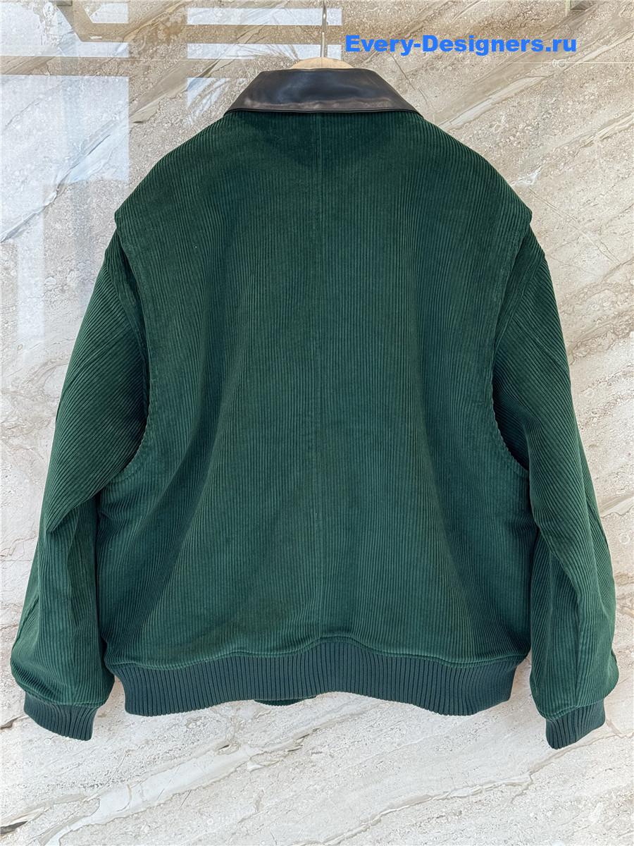 Miu Miu Cropped Bomber Jacket