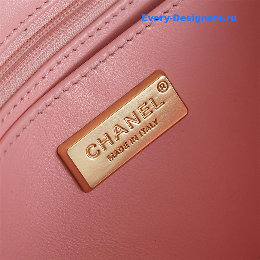 Ch**el pink satin sequin embellished flap bag