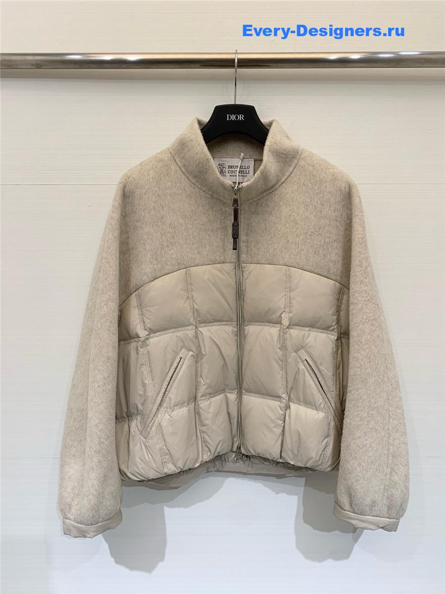BC Apricot Down Wool Jacket