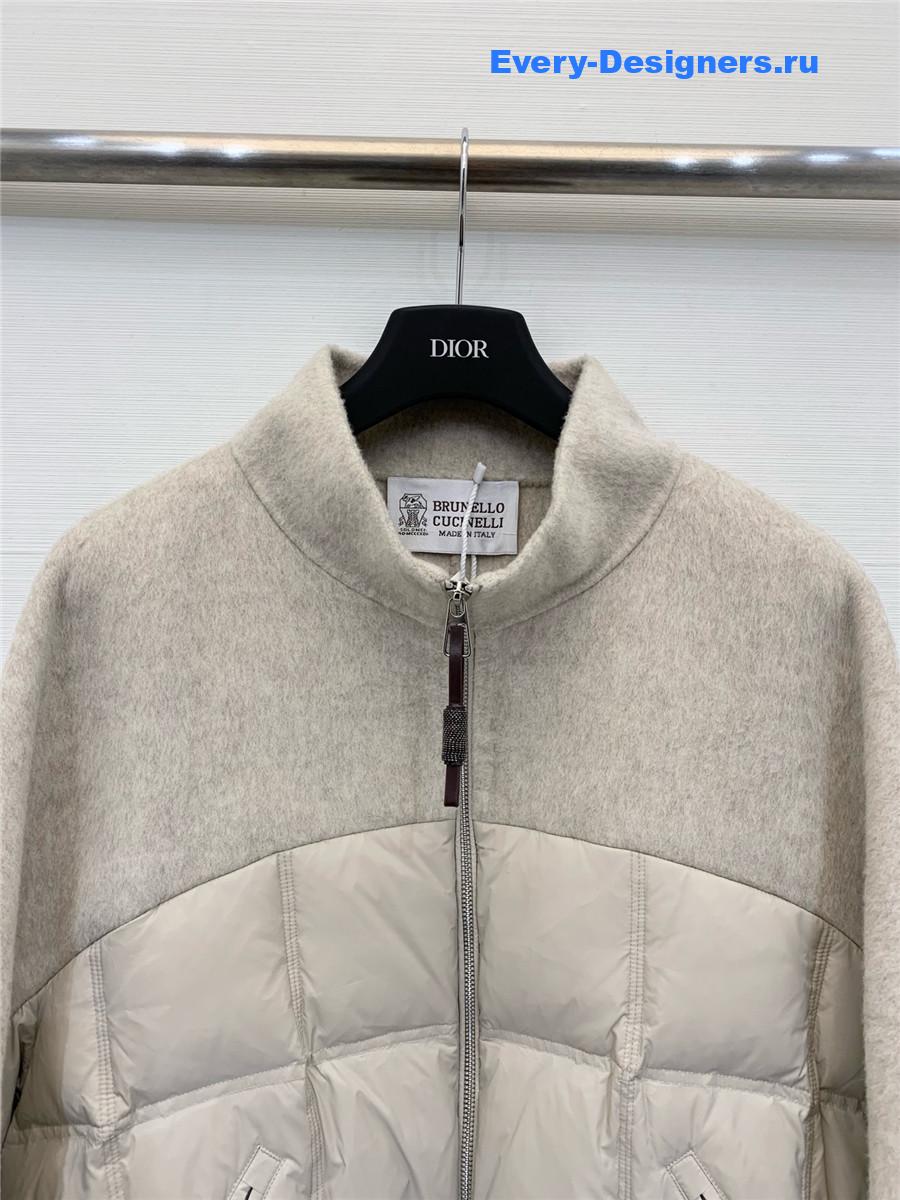 BC Apricot Down Wool Jacket