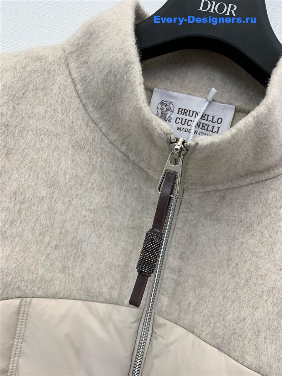 BC Apricot Down Wool Jacket