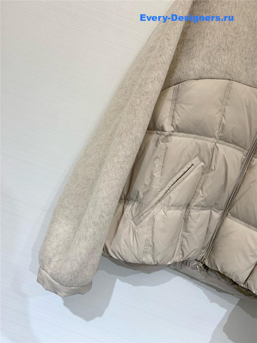 BC Apricot Down Wool Jacket