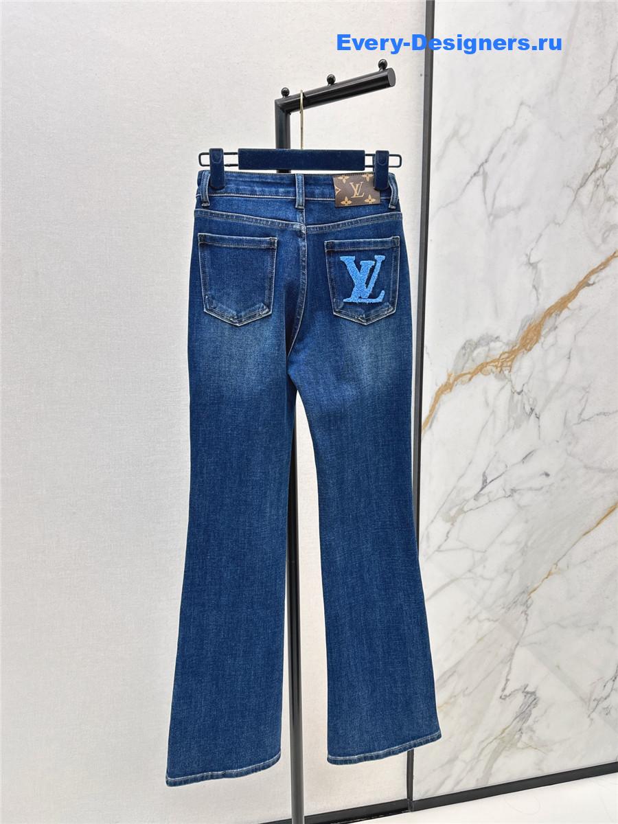 l0vis Vvtt0n blue flared jeans