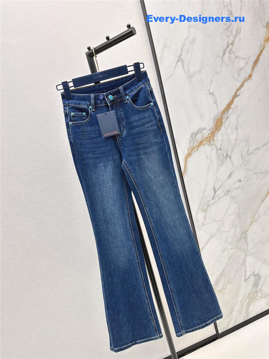 l0vis Vvtt0n blue flared jeans